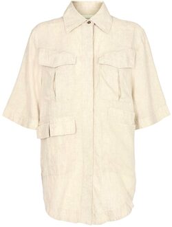 Cargo blouse Pocket  naturel - XS,S,