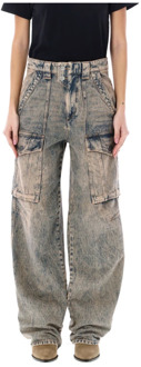 Cargo Jeans voor vrouwen Isabel Marant Étoile , Blue , Dames - Xs,2Xs