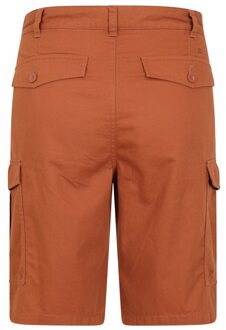Cargo shorts heren Lakeside (Roest) - 38 Normaal