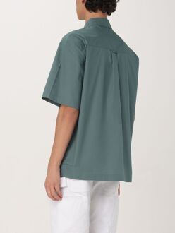 Carhartt Chase Shirt Relaxed Fit Korte Mouwen Marineblauw