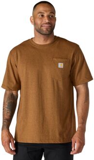 Carhartt Deadborn Casaul T-shirt Dames S Bruin