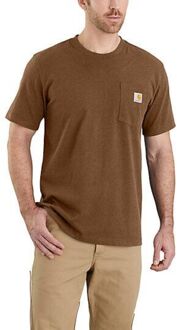 Carhartt Dearborn Relaxed Pocket Casual T-shirt Heren L Bruin