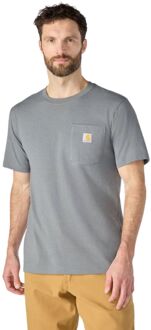 Carhartt Irvine 3D Casual T-shirt Heren S Grijs