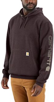 Carhartt Loose Fit Midweight Casual Sweater Heren S Bordeaux