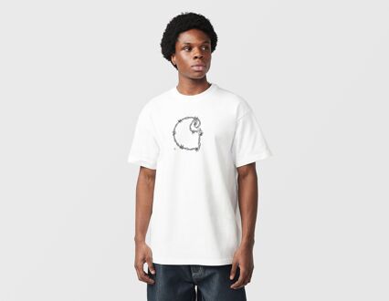 CARHARTT WIP Barbwire C T-Shirt, wit - S