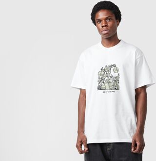 CARHARTT WIP Beaker T-Shirt, wit - S