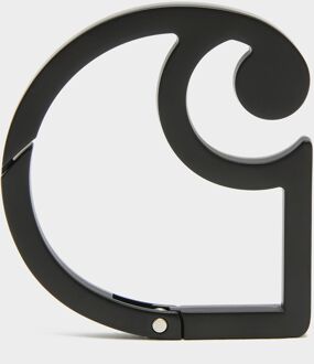 CARHARTT WIP C-Logo Carabiner, zwart - One Size