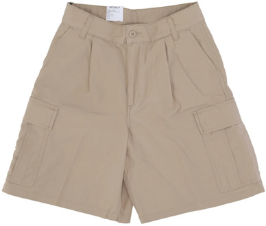 CARHARTT WIP Cargo Shorts Man Streetwear Collectie Carhartt Wip , Beige , Heren - W32,W30,W36,W31,W29,W34,W33,W28
