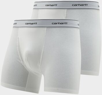 CARHARTT WIP Cotton Trunks 2-Pack, wit - S