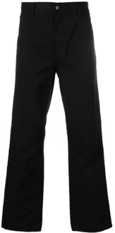 CARHARTT WIP Cropped Trousers Carhartt Wip , Black , Heren - W30,W28,W34,W33,W29,W36