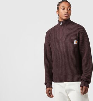 CARHARTT WIP Detroit 1/2 Zip Sweater, bruin - M