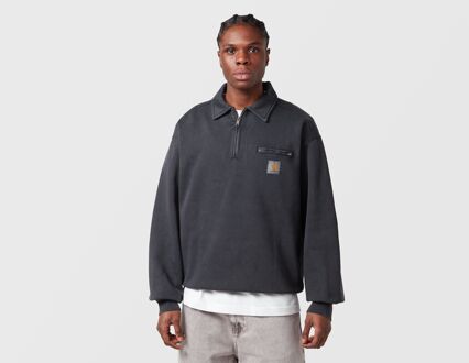 CARHARTT WIP Detroit 1/2 Zip Sweatshirt, zwart