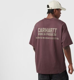 CARHARTT WIP Distance T-Shirt, bruin - XXL
