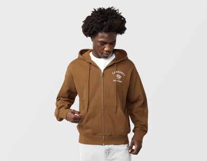 CARHARTT WIP Eightynine Sweat Jacket, bruin - L