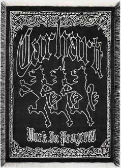 CARHARTT WIP Hackwork Blanket, zwart - One Size