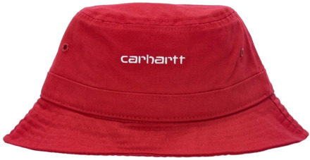 CARHARTT WIP Hats Carhartt Wip , Red , Heren - M/L,S/M,L/Xl