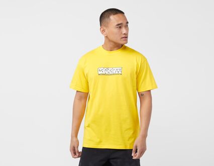CARHARTT WIP Heat Script T-Shirt, Yellow - M