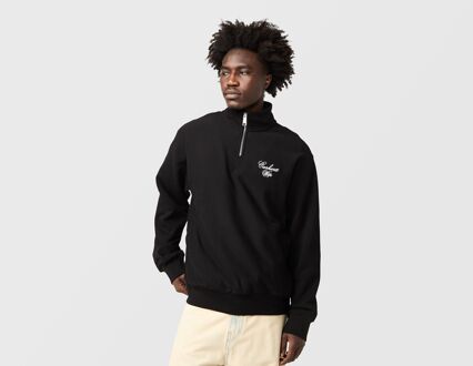 CARHARTT WIP Longhand 1/2 Zip Sweatshirt, zwart