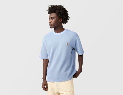 CARHARTT WIP Nelson Waffle T-Shirt, blauw - S