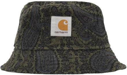 CARHARTT WIP Paisley Print Bucket Hat Carhartt Wip , Multicolor , Heren - M/L,S/M,L/Xl