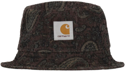 CARHARTT WIP Paisley Print Cord Bucket Hat Carhartt Wip , Multicolor , Heren - L/Xl