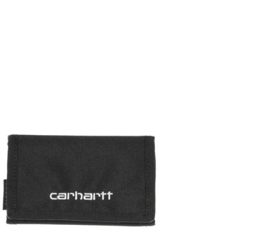 CARHARTT WIP Payton Portemonnee - Zwart/Wit Carhartt Wip , Black , Heren - ONE Size