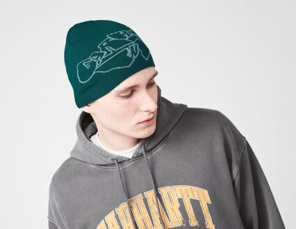 CARHARTT WIP Screwed Up Beanie, groen - One Size