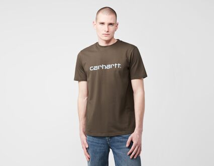 CARHARTT WIP Script T-Shirt, bruin - XL