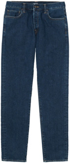 CARHARTT WIP Straight Jeans Carhartt Wip , Blue , Heren - W28 L32