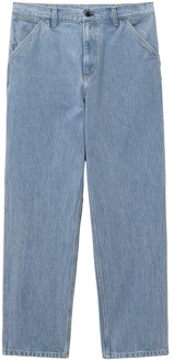 CARHARTT WIP Straight Jeans Carhartt Wip , Blue , Heren - W33,W36,W32,W30,W29,W34,W31