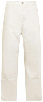 CARHARTT WIP Straight Jeans Carhartt Wip , White , Heren - W31,W34,W32