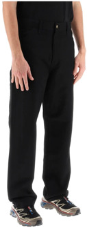 CARHARTT WIP Straight Trousers Carhartt Wip , Black , Heren - W31,W34,W30,W33,W32