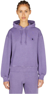 CARHARTT WIP Sweatshirts Hoodies Carhartt Wip , Purple , Dames - L,M,Xs