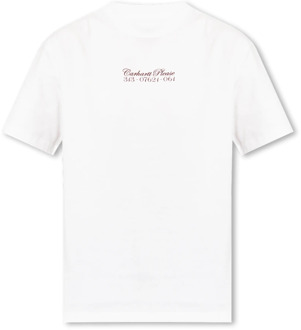 CARHARTT WIP T-shirt met logo Carhartt Wip , White , Dames - M,S,Xs