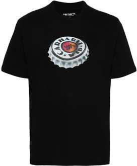 CARHARTT WIP T-Shirts Carhartt Wip , Black , Heren - L