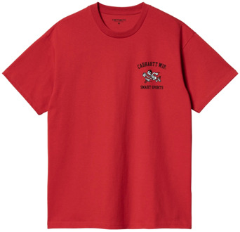 CARHARTT WIP T-Shirts Carhartt Wip , Red , Heren - Xl,M,S