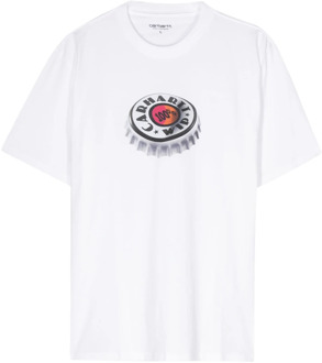CARHARTT WIP T-Shirts Carhartt Wip , White , Heren - L,M,S