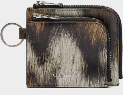 CARHARTT WIP Vegas Double Zip Wallet, bruin - One Size