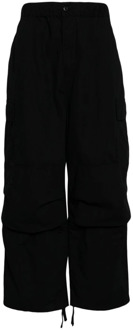 CARHARTT WIP Wide Trousers Carhartt Wip , Black , Heren - W32,W29,W31,W30,W34,W33