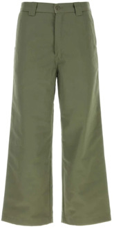 CARHARTT WIP Wide Trousers Carhartt Wip , Green , Heren - W31,W30,W33