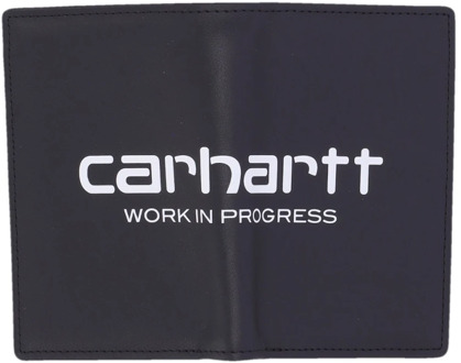 CARHARTT WIP Zwart/Wit Vegas Verticale Portemonnee Carhartt Wip , Black , Heren - ONE Size