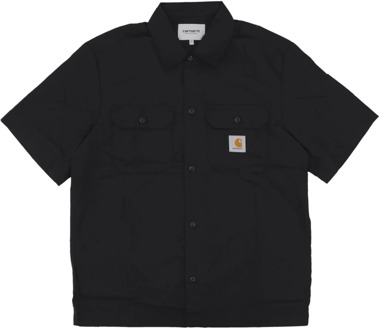 CARHARTT WIP Zwarte Craft Shirt Streetwear Carhartt Wip , Black , Heren - Xl,L