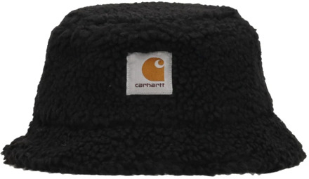 CARHARTT WIP Zwarte Vissershoed Prentis Emmer Carhartt Wip , Black , Heren - L/Xl,M/L