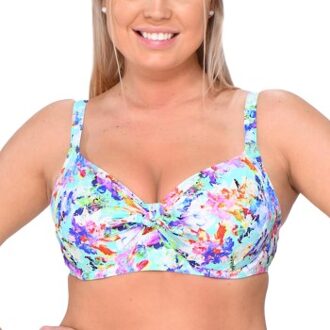 Caribbean Dolly Bikini Bra * Actie * Groen,Versch.kleure/Patroon - H 70