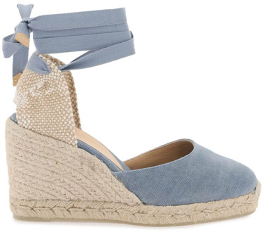 Carina Sleehak Espadrilles Castañer , Blue , Dames - 38 Eu,37 Eu,39 EU