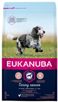 Caring Senior Medium Breed - Kip - Hondenvoer - 3 kg