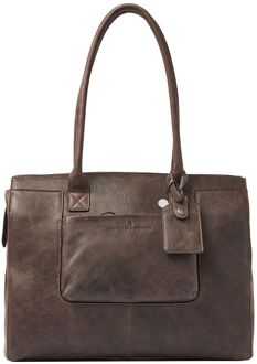 Carisma laptoptas 15 inch mocca Bruin