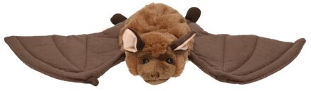 Carl Dick Handpop Vleermuis - pluche poppenkast vleermuis - 36 cm - vleermuis knuffeldier Multi