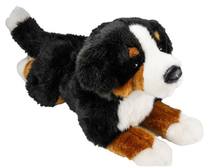 Carl Dick Knuffeldier Berner Sennen hond - zachte pluche stof - premium kwaliteit knuffels - 30 cm