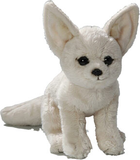 Carl Dick Knuffeldier Fennec woestijnvos - zachte pluche stof - premium kwaliteit knuffels - 28 cm